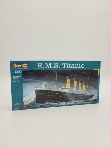 Revell Model Set RMS Titanic Modellbausatz mit Farben und Kleber, 40 Teile