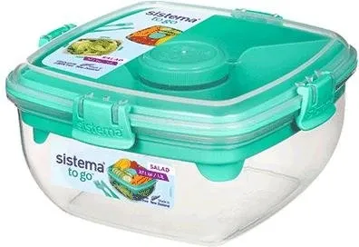 Sistema Lunchbox Salad TO GO 1,1 l mint