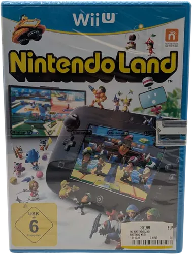 Nintendo Land - Nintendo Selects für Wii U - Partyspiel mit 12 Attraktionen und bekannten Nintendo-Charakteren, ideal für bis zu 5 Spieler. Erlebe asymmetrisches Gameplay mit dem Wii U GamePad!
