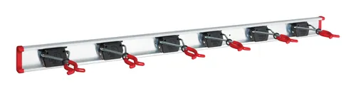 Bruns Gerätehalterschiene 1 m mit 6 Haltern