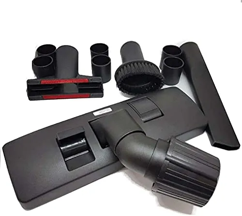 Maxorado Staubsauger Ersatzteil Set - Düsen für Staubsauger, umfangreiches Set mit Kombi Bodendüse, Fugendüse und Polsterdüse, passend für viele Marken mit 30-35mm Durchmesser, ideal für Teppiche und Hartböden.