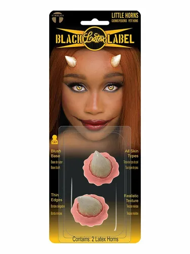 Teufelchen Latexhörner - Schminkeffekt aus Latex zum Aufkleben auf die Haut