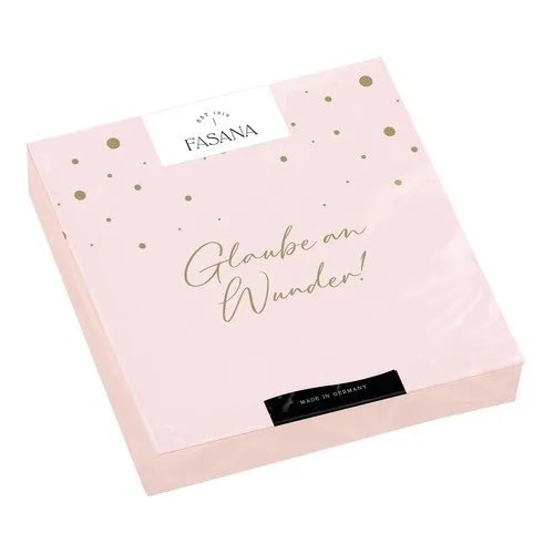 Papierservietten Pink von Fasana