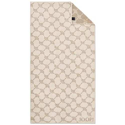 Joop! Duschtuch Cornflower – Beige, Floral, 80x150 cm in beige von JOOP!