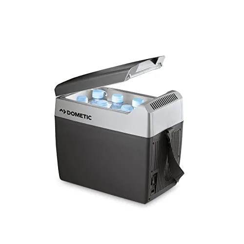 Dometic TropiCool TCX 07 Kühlbox - Kühlboxen & Kühltaschen, tragbare thermoelektrische Kühlbox mit 7 l Volumen, ideal für Reisen und kühlt bis zu 25 °C unter Umgebungstemperatur.
