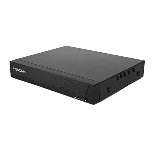 Foscam FN9108HE 8-Kanal Netzwerk-Videorecorder - Multimedia - Leistungsstarker 8-Kanal-Videorecorder mit bis zu 16 TB Speicher, ideal für umfassende Videoüberwachung und einfache PoE-Installation.