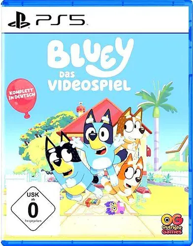 Bluey: The Videogame (PS5) - PS5-Spiel mit interaktiven Abenteuern und lokalem Mehrspielermodus, erkunde die Welt von Bluey und erlebe Spaß mit Freunden und Familie!
