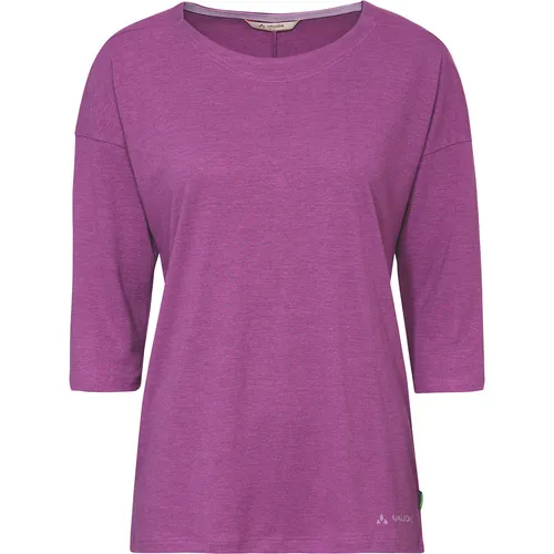 Vaude Women's Neyland 3/4 Longsleeve in Lila (Gr. 44) - Leichtes 3/4-Longsleeve für Damen in Lila, ideal für Wanderungen. Atmungsaktives Material sorgt für Komfort bei jedem Wetter. Entdecken Sie weitere Vaude Produkte im Bergfreunde.de Online-Shop!