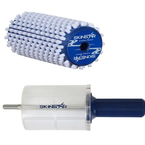 SKINSTAR Komplett Bürsten Set Rotorbürste Speed Stick Brush Nylon 120mm