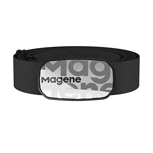 Magene H603 Pulsmesser Brustgurt – Fitness Tracker mit IP67 Wasserdichtigkeit - Aktivitätstracker mit präziser Echtzeit-Herzfrequenzverfolgung, geteiltem Brustgurt-Design und langer Batterielebensdauer für ein optimales Trainingserlebnis.