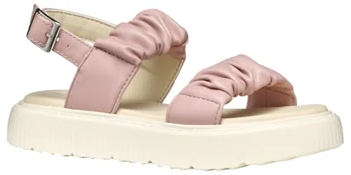 Geox J KODETTE Gir Sandal, Old Rose, 37 EU - Sandalen für Mädchen, atmungsaktiv mit optimaler Stoßdämpfung und verstellbarer Schnalle für perfekten Sitz.