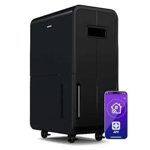 Klarstein DryFy Grand Smart 70L Luftentfeuchter in grau von Klarstein