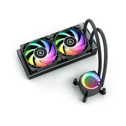 EK Water Blocks EK-Nucleus AIO CR240 Lux D-RGB Komplett-Wasserkühlung
