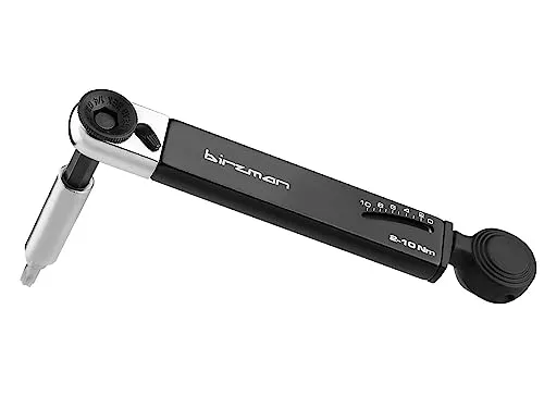 Birzman Pocket Torque Wrench 2-10 Nm - Präziser Drehmomentschlüssel - Schraubenschlüssel mit 2-10 Nm für präzise Einstellungen, ideal für Fahrradmechaniker und Hobbybiker.