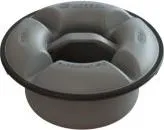 KESSEL 47103 Geruchsverschluss - Sanitärinstallation, ultraflacher Geruchsverschluss aus Kunststoff für optimale Geruchssperre und einfache Montage.