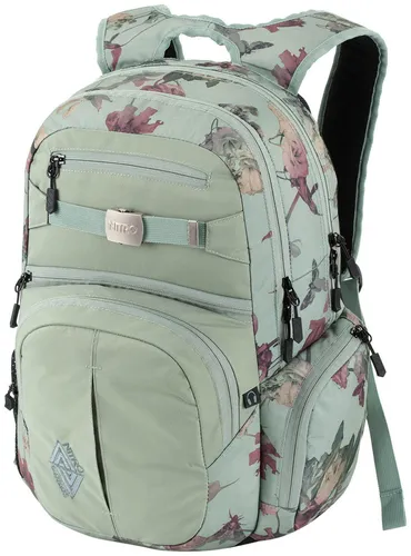 NITRO Daypack Hero Rucksack 52 cm mit Laptopfach in grün - Schulrucksäcke mit praktischem Laptopfach, ideal für Schule und Freizeit, bietet viel Stauraum und Komfort.