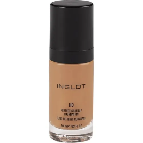 Inglot HD Perfect Coverup Foundation 83 Medium Warm 30 ml - Make-up Foundation für einen makellosen Teint, angereichert mit weißem Trüffelextrakt für intensive Feuchtigkeit und Pflege, hypoallergen und vegan.
