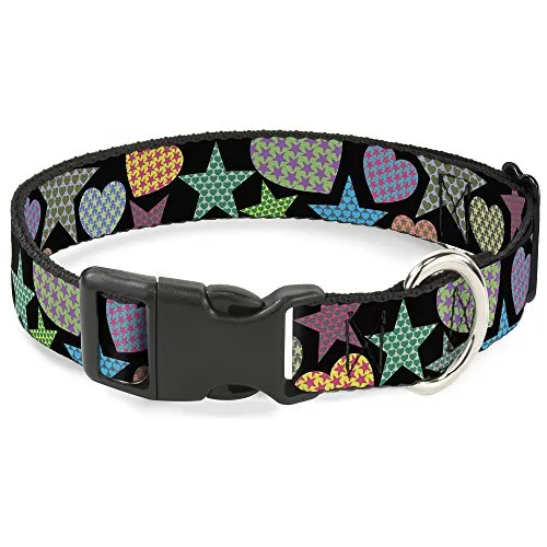 Buckle-down pc-w31920-ns Kunststoff-Sterne, 1/2-Zoll-wide-fits 9 Neck-small