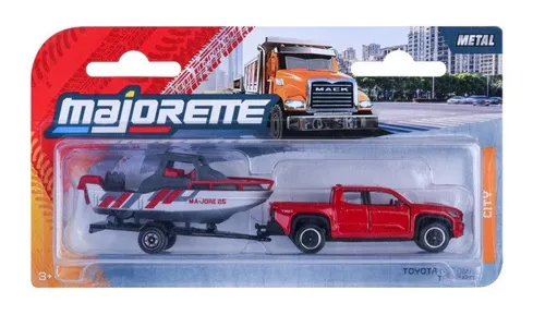 Majorette 8503002001 - City Trailer Toyota Tacoma TRO Pro - Neu