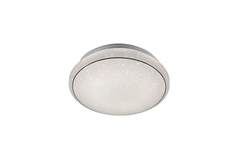 Licht-Erlebnisse Deckenleuchte ILMEN, LED fest integriert, LED mit Dimmer Ø 35 cm Weiß rund Farbwechsel 2700-5000 K 1540 lm