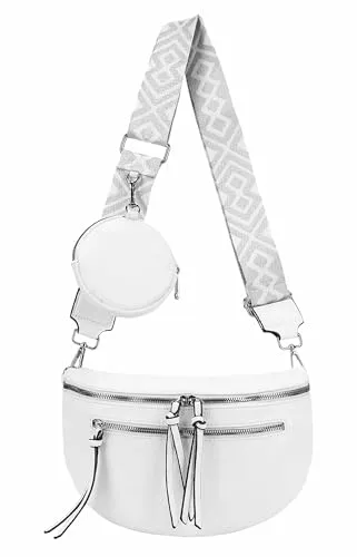 Bauchtaschen Weiß von ITALYSHOP24