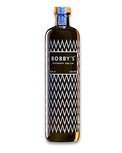 Bobby's Schiedam Dry Gin 70cl | Exotische Botanicals für ein einzigartiges Geschmackserlebnis - Premium Gin mit einer außergewöhnlichen Mischung aus indonesischen und traditionellen Botanicals, perfekt als Geschenk für Gin-Liebhaber.