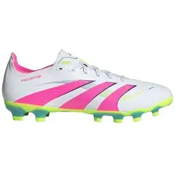 Adidas PREDATOR LEAGUE MG - Fußballschuh in Weiß - Erlebe mit dem Adidas Predator League Fußballschuh optimale Ballkontrolle und präzise Schüsse. Mit vielseitiger Außensohle für verschiedene Untergründe und hergestellt aus recycelten Materialien.