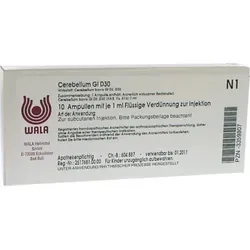 Cerebellum Gl D30 10 ML von WALA