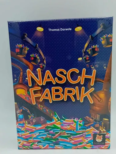 Funny Fox Naschfabrik Spiel Thomas Danede Familienspiel Konditoren Bonbons NEU