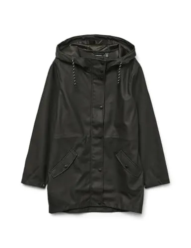 VMMALOU COATED JACKET NOOS PETITE in schwarz von VERO MODA