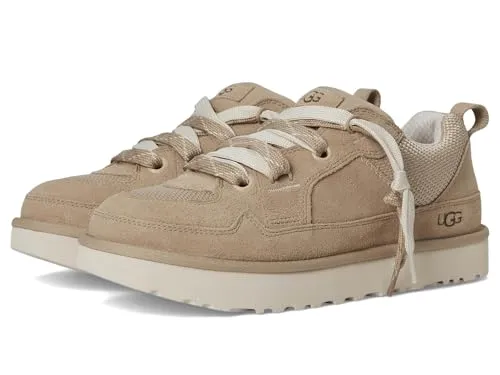 UGG Herren Lo Lowmel Sneaker, Senfsamen, 45 EU - Herren-Sneaker aus Wildleder und recyceltem Canvas-Mesh, mit umweltfreundlicher EVA-Laufsohle für hohen Tragekomfort und Nachhaltigkeit.