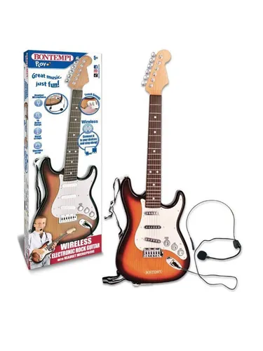 Bontempi Elektrisk Rockguitar med Headset 241320