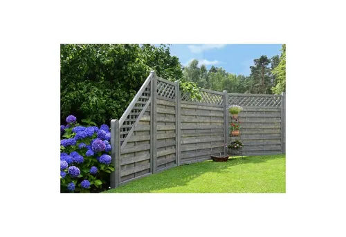 Tetzner & Jentzsch Gartenzaun BARTEK-Serie 90 cm x 180.90 cm - Gartenzäune aus hochwertigem Kiefer-/Fichtenholz, langlebig und wetterbeständig, ideal zur stilvollen Abgrenzung Ihres Gartens.