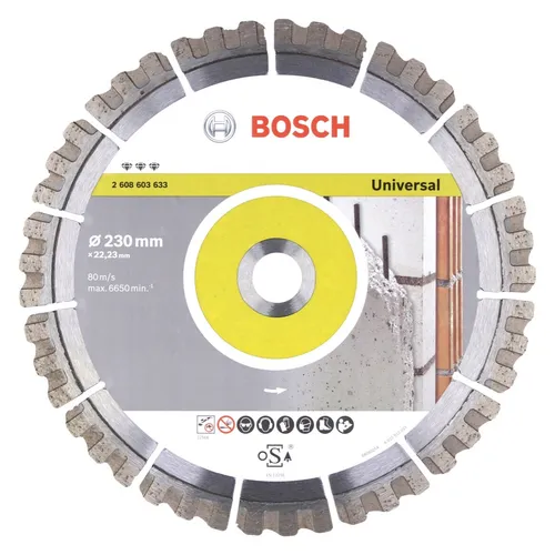 Bosch Diamant Trennscheibe Best for Universal 230 mm von Bosch Professional
