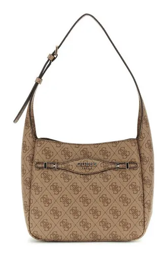 GUESS Schultertasche Katya Hobo - Stylische GUESS Hobo Shoulder Bag in Latte, ideal für den Alltag. Mit geräumigem Hauptfach, verstellbarem Henkel und praktischem Magnetverschluss. Ein modisches Accessoire, das Funktionalität und Stil vereint.