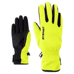 Ziener Multisporthandschuhe LIMPORT-Z JUNIOR warm, winddicht, wasserabweisend, atmungsaktiv, elastisch gelb 6,5