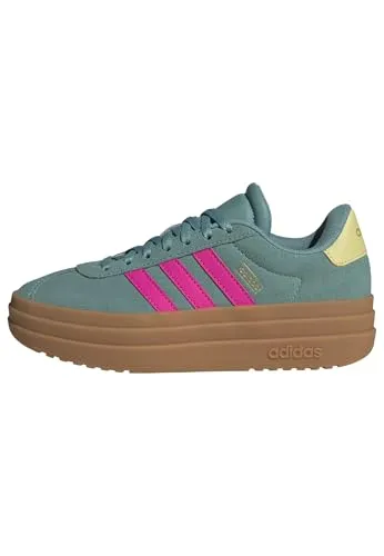 adidas VL COURT BOLD LIFESTYLE Kinder Sneaker - Sneaker für Kinder mit Leder-Obermaterial und dreilagiger Gummiaußensohle für optimalen Grip und Abenteuerlust.