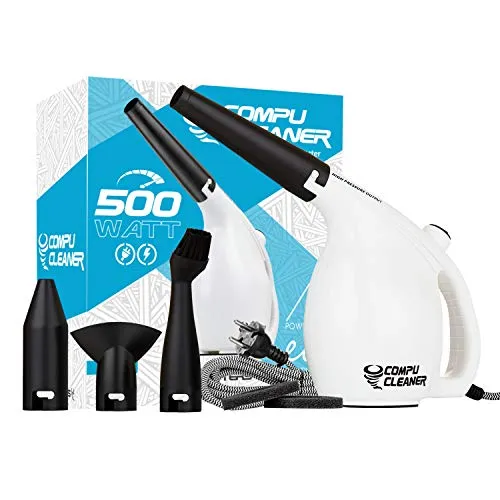 CompuCleaner - Elektrisches Staubgebläse, kraftvolle Tiefenreinigung für PC, Laptops und mehr, umweltfreundlich und nachhaltig