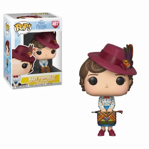 Mary Poppins Returns with Bag POP! Disney #467 Vinyl Figur Funko