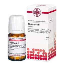 Phytolacca D 1 Tabletten 80 St