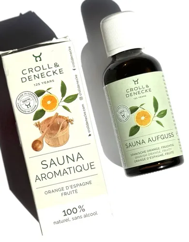 Croll & Denecke Sauna Aromatique Infusion Spanish Orange Fruity 100% Natural 50m