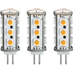 Paulmann LED 12V Stiftsockel G4 Leuchtmittel 3er Set 2,5W Warmweiß