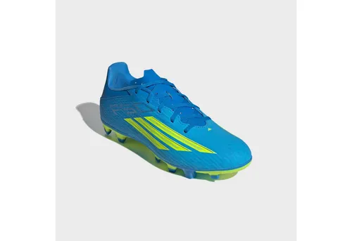 ADIDAS Herren Fußballschuhe F50 CLUB FG/MG - Leichte Fußballschuhe für optimale Kontrolle auf verschiedenen Rasenflächen. Perfekt für schnelle Bewegungen und ein sicheres Ballgefühl. Genieß den Komfort und die Atmungsaktivität für herausragende Leistungen auf dem Platz.