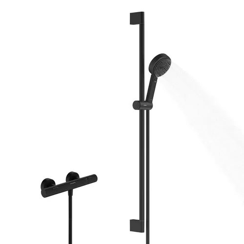 hansgrohe Pulsify Select S Brauseset 105 in schwarz von Hansgrohe