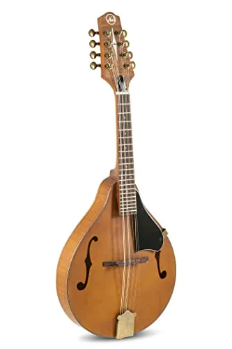 Gewa VGS Mandoline A-Antique - Sonstige Zupfinstrumente mit massiver Fichtendecke und höhenverstellbarem Steg für erstklassigen Klang; inklusive Koffer für sicheren Transport.