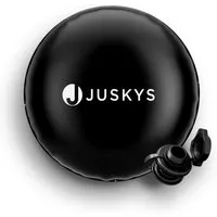 Juskys Aufblasbare Poolabdeckung Rund 4 m in schwarz von Juskys