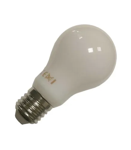LED glühbirne Glühfaden E27 A60 4W 4000K° Glas Weiß