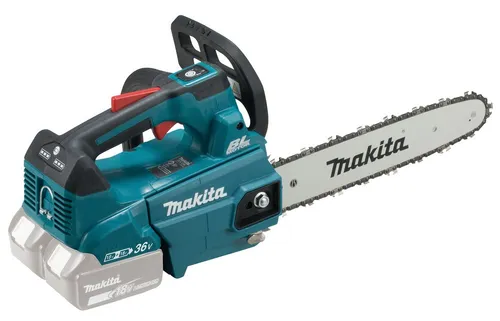 Makita Akku-Kettensäge DUC306Z 2x18V - Sägen: Drahtlose Kettensäge mit 30 cm Schnittlänge, ideal für flexible Einsätze im Garten und beim Holzarbeiten.