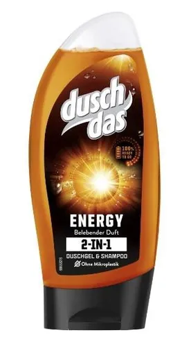 Duschdas Energy 2in1 Żel pod Prysznic 250 ml Unilever 8720181228711