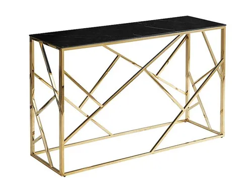 Konsolentische Gold von Feldmann-Wohnen